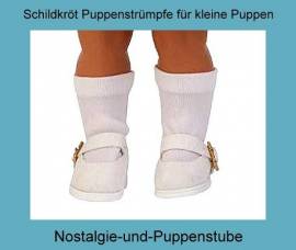 Schildkrt Puppen Strmpfe fr kleine Puppen von 18 bis 22 cm, Nr.18175 - Bild vergrern 