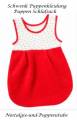 Schwenk Puppen Schlafsack rot f&uuml;r Puppen von 46 - 50 cm, Nr. 7950