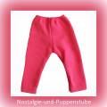 Schwenk Puppenkleidung - Leggins, pink, f&uuml;r 42 cm - 45 cm gro&szlig;e Puppen