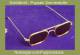 Schildkr�t Puppenzubeh�r braune Sonnenbrille aus Metall f�rs Puppenkind Puppen Sonnenbrille, Nr.1021