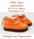 Puppen Kleidung Puppenschuhe Lederschuhe orange 47 cm Puppen K�the Kruse 16275