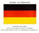 Deutschland Fahne Flagge mit �sen 90 X 150 cm aus Polyester Made in Germany