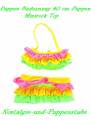 Puppen Kleidung Badeanzug Bikini Top Mini Rock Schwimmen für 40 cm Puppen, 9507