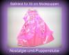 Modepuppen Kleidung, rosa Prinzessinnen Kleid, Ball Kleid, für 30 cm Puppen