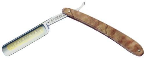 Dovo Rasiermesser, Olivenholz + Edelstahl, rostfrei  5/8 Zoll