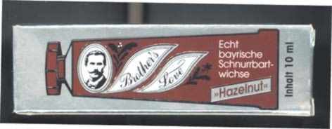 Brother's Love-Bartwichse hazelnut (Bartwixe), Echt Bayrische Schnurrbartwichse